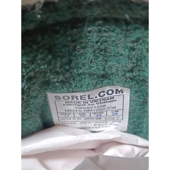 Sorel Caribou Suede Waterproof Wool Pac Boot - Size 11 - Vintage Excellent! - Picture 12 of 12